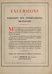Cover of: Webster's new international dictionary by 