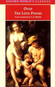 Cover of: The Love Poems by Ovid