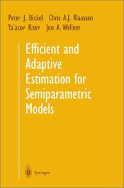 Cover of: Efficient and adaptive estimation for semiparametric models