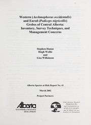 Cover of: Western (Aechmophorus occidentalis) and eared (Podiceps nigricollis) grebes of central Alberta by Stephen Hanus