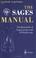 Cover of: The SAGES manual
