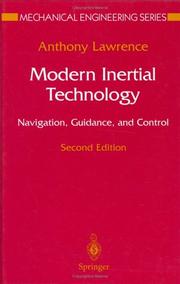 Modern inertial technology by Lawrence, Anthony