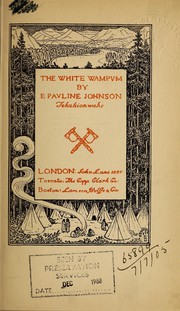 Cover of: The white wampum