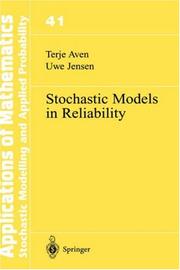 Cover of: Stochastic models in reliability by T. Aven