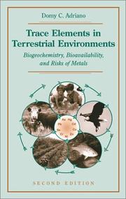 Trace Elements in Terrestrial Environments