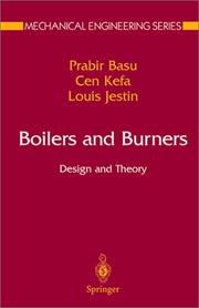 Cover of: Boilers and burners by Prabir Basu