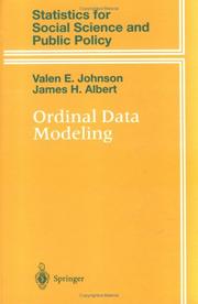 Cover of: Ordinal data modeling