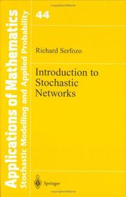 Cover of: Introduction to stochastic networks by Richard Serfozo