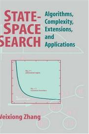 Cover of: State space search by Weixiong Zhang