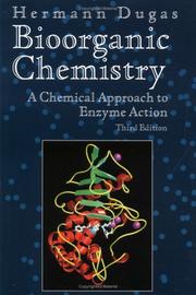 Cover of: Bioorganic Chemistry by Hermann Dugas