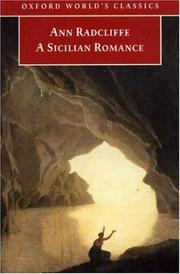 Cover of: A Sicilian Romance by Ann Radcliffe