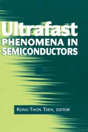 Cover of: Ultrafast Phenomena in Semiconductors