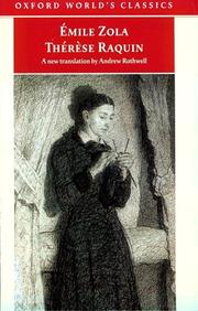 Cover of: Therese Raquin (Oxford World's Classics) by Émile Zola