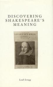 Cover of: Discovering Shakespeare