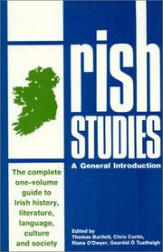 Cover of: Irish studies: a general introduction