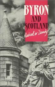 Cover of: Byron and Scotland by edited by Angus Calder.