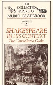 Cover of: Shakespeare in his context by M. C. Bradbrook