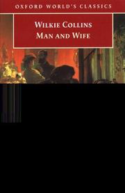 Cover of: Man and Wife (Oxford World's Classics) by Wilkie Collins