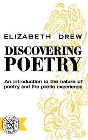 Cover of: Discovering Poetry