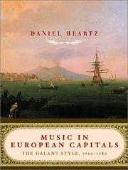 Music in European capitals by Daniel Heartz