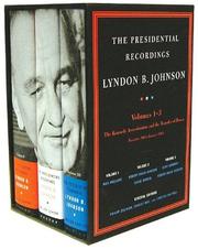 Cover of: Lyndon B. Johnson, the Kennedy assassination, and the transfer of power, November 1963-January 1964