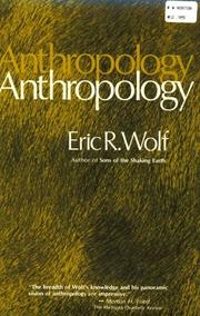 Cover of: Anthropology by Eric R. Wolf