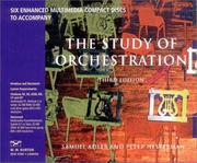 Cover of: The Study of Orchestration (3rd Edition)