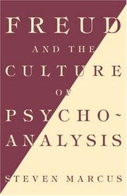 Cover of: Freud and the Culture of Psychoanalysis