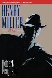 Cover of: Henry Miller by Robert Ferguson