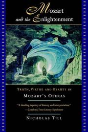 Cover of: Mozart and the Enlightment by Nicholas Till