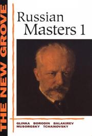 Cover of: The New Grove Russian Masters, I by David Brown, Gerald Abraham, David Brown