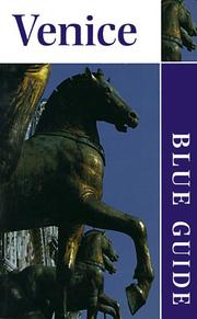 Cover of: Blue Guide Venice