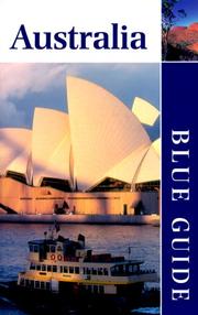 Cover of: Blue Guide Australia