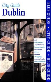 Cover of: Blue Guide Dublin
