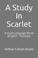 Cover of: A Study In Scarlet