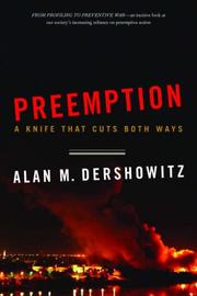 Preemption by Alan M. Dershowitz