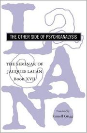 Cover of: The Seminar of Jacques Lacan: Book XVII by Jacques Lacan