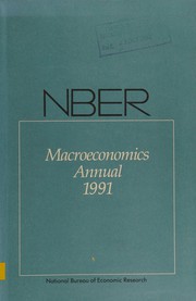 Cover of: Nber Macroeconomics Annual (NBER Macroeconomics)