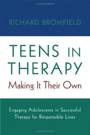 Cover of: Teens in therapy: making it their own