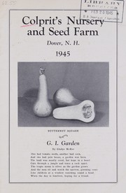 Cover of: Colprit's nursery and seed farm, 1945