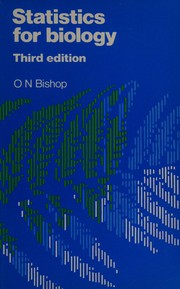 Cover of: Statistics for biology by Owen Bishop