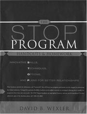 Cover of: The STOP Program: Handouts and Homework: Innovative Skills, Techniques, Options, and Plans for Better Relationships, Second Edition