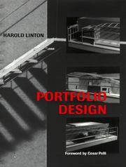 Cover of: Portfolio design by Harold Linton
