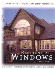 Cover of: Residential Windows by Stephen Selkowitz, Dariush Arasteh, Lisa Heschong, Stephen Selkowitz, Dariush Arasteh, Lisa Heschong