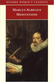 Cover of: The Meditations of Marcus Aurelius Antoninus by Marcus Aurelius