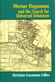Cover of: Werner Hegemann and the Search for Universal Urbanism