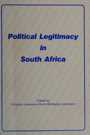 Cover of: Political legitimacy in South Africa
