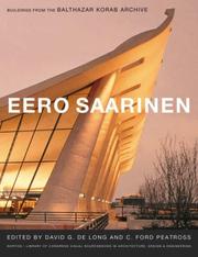 Cover of: Eero Saarinen | 