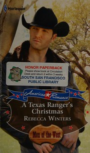 Cover of: A Texas Ranger's Christmas