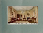 Handbook to the American rooms in miniature by Thorne, James Ward Mrs.